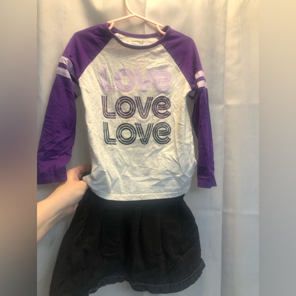 Garanimals black pleated skirt with shorts, 5T - Picture 9 of 9